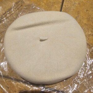 NWT Brixton Audrey Beret Beige 10790 Hat Size: Small